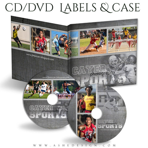 CD/DVD Label & Case Set | Game Maker