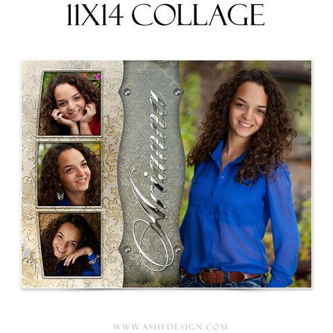 Senior Girl Collage 11x14 | Macy Mae