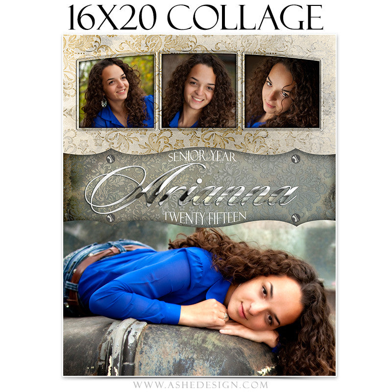 Senior Girl Collage 16x20 | Macy Mae