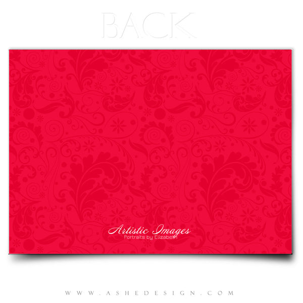 Holiday Photography Card Template - Sending Hugs