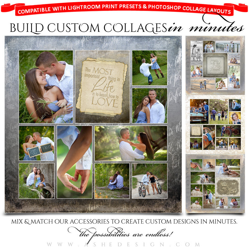 Collage Accessory Kit - Love Is