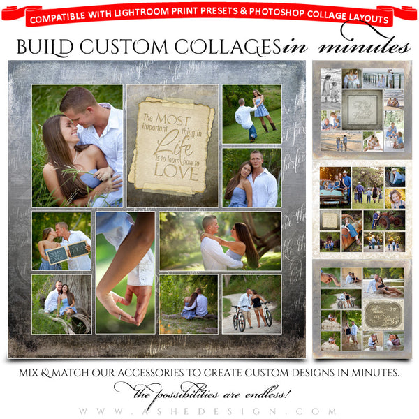 Collage Accessory Kit - Love Is