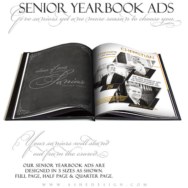 Yearbook Ad Set | Geometric