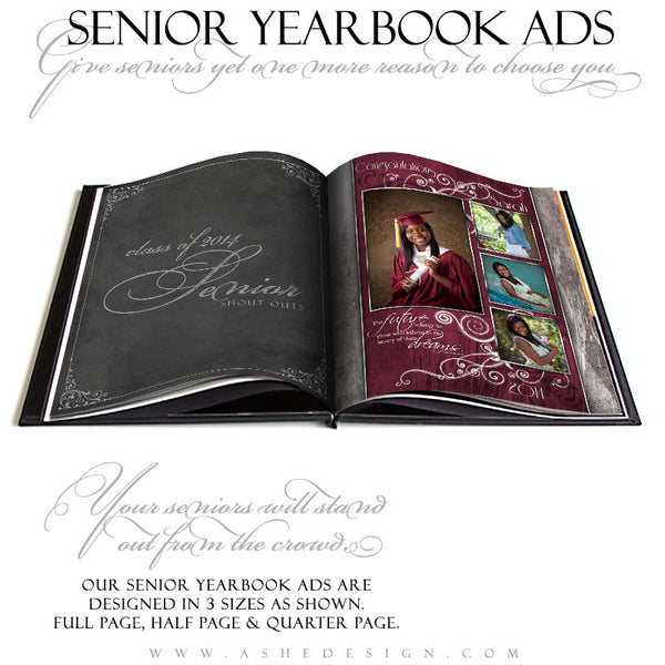 Steel Magnolia YB Ads open book web display