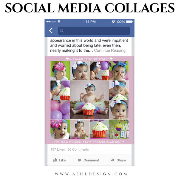 Social Media Collage Set | Simply Squared