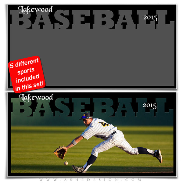 Sports Collage Set (10x20) - Spring Sports