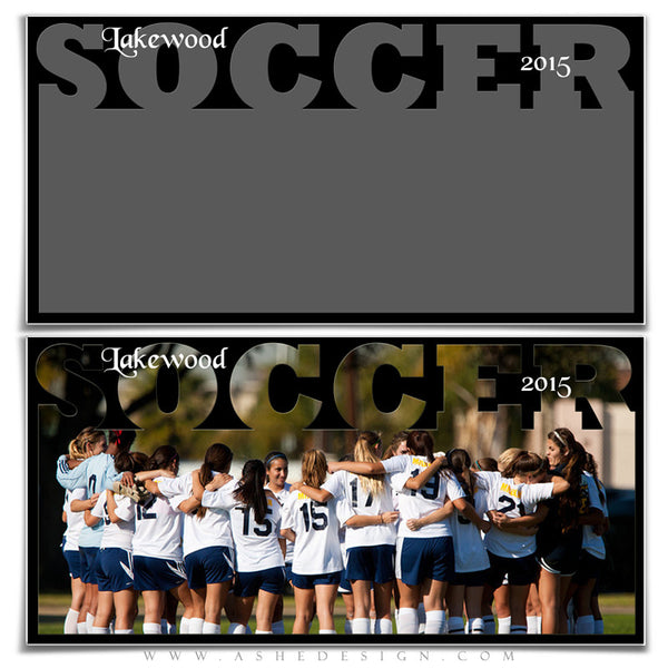 Sports Template Set 2 | Soccer 10x20