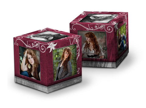 Cube Decor Block | Steel Magnolia