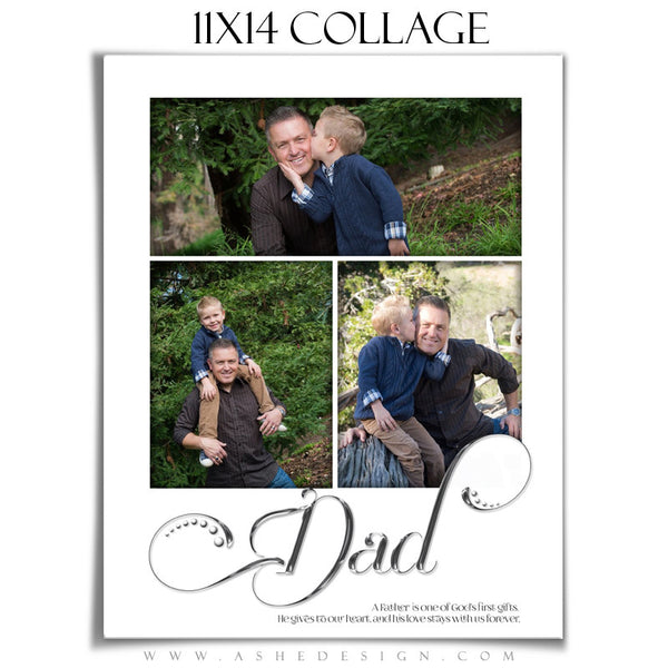 Father Collage 11x14 | Simply Worded Dad