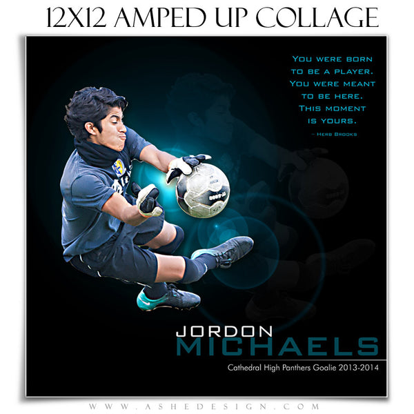 Soccer Collage Templates | This Moment Is Yours 12x12