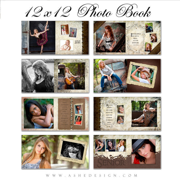 12x12 Photo Book | Kyra Ann pages