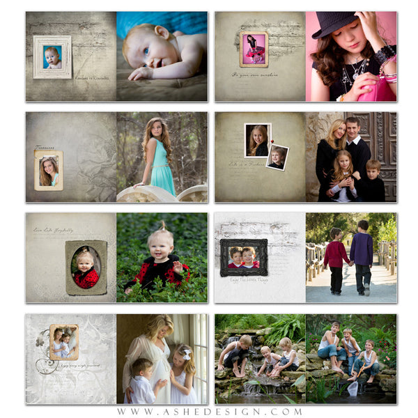 Photo Book 12x12 | Sibtle Focus Moments pages