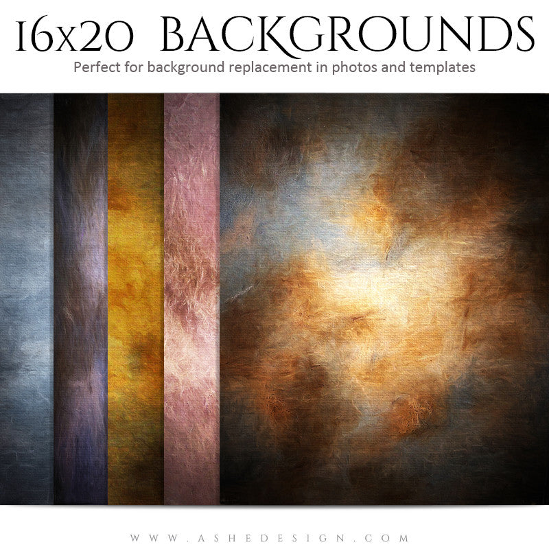 Photography Background Set | Impressionistic Canvas