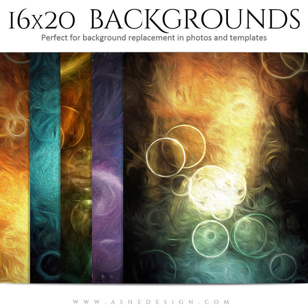 Photography Background Set | Painted Bokeh