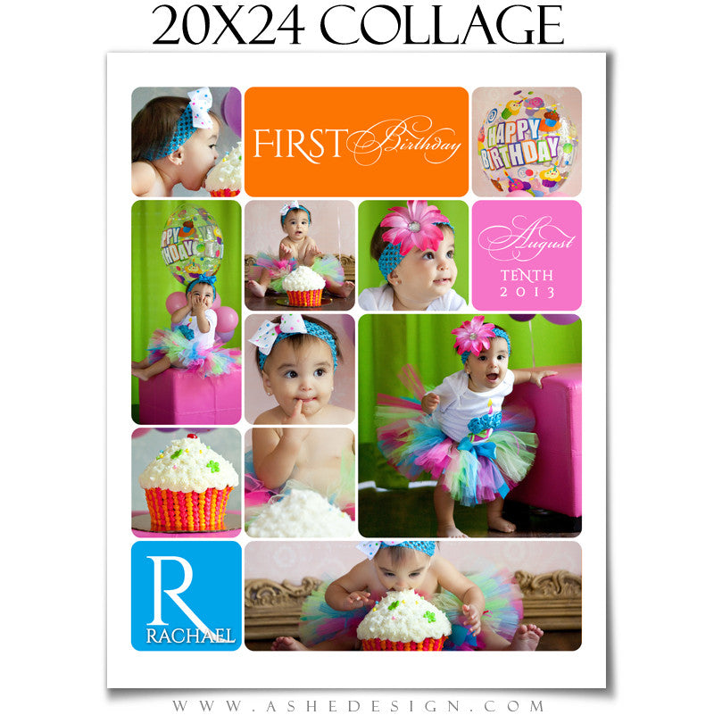20x24 Rounded Corner Collage