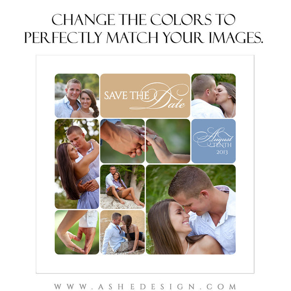 12x12 Rounded Corner Collage Maker | Photoshop Action