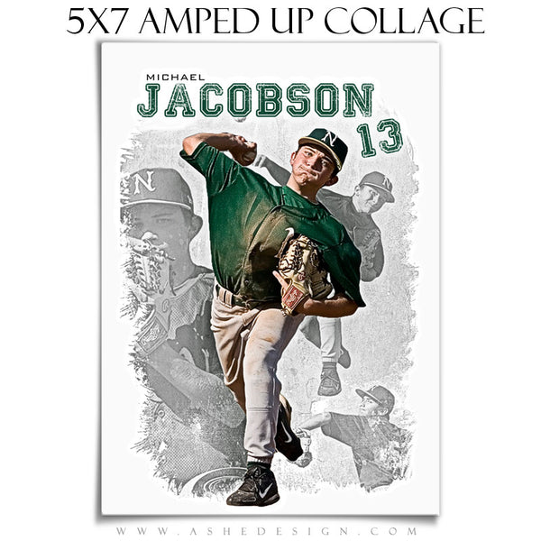 Amped Collage Set | Game Day 5x7