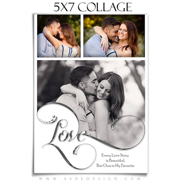 Photoshop Collage 5x7 | Simply Worded Love