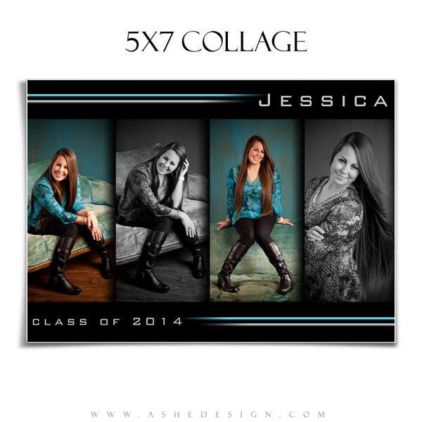Streak Of Light Collage 5x7 web display