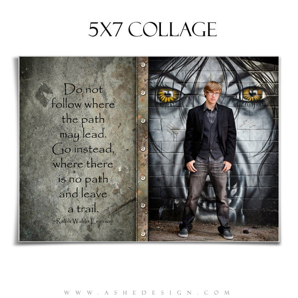 Senior Boy Collage Set (5x7, 8x8, 12x12) - Granite