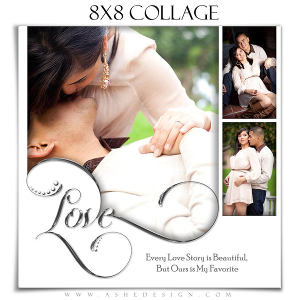 Photoshop Collage 8x8 | Simply Worded Love