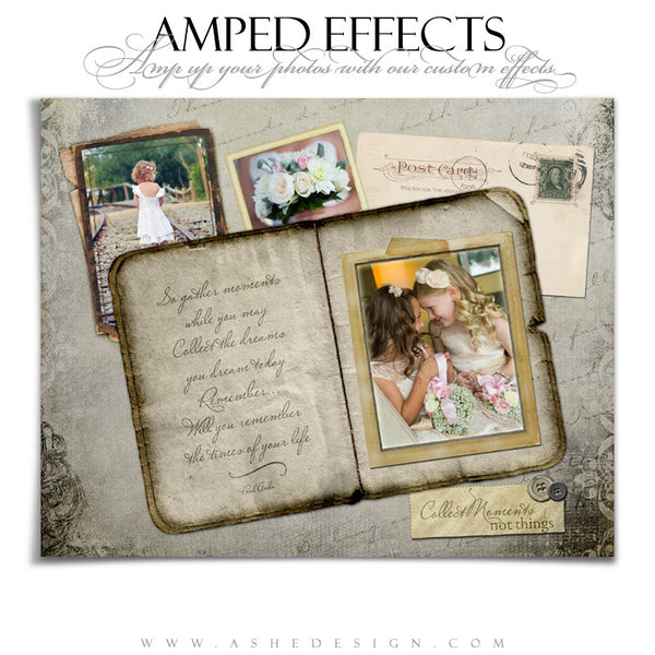 Ashe Design | Amped Effects Photography Templates | Collect Moments 8x10
