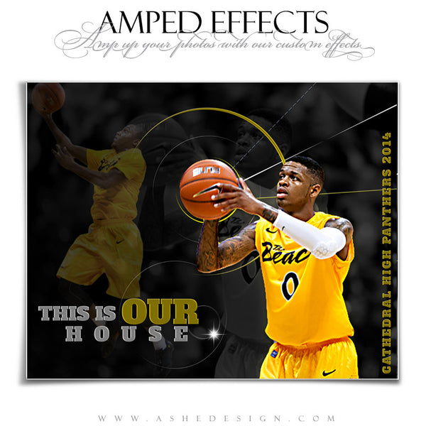 Ashe Design | Amped Effects Sports Templates | Our House 3