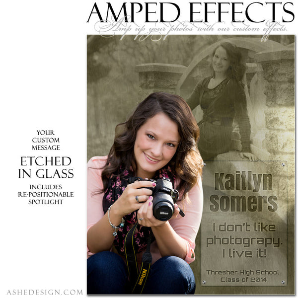 Ashe Design | Amped Effects Senior Templates | Inscription senior1 web display