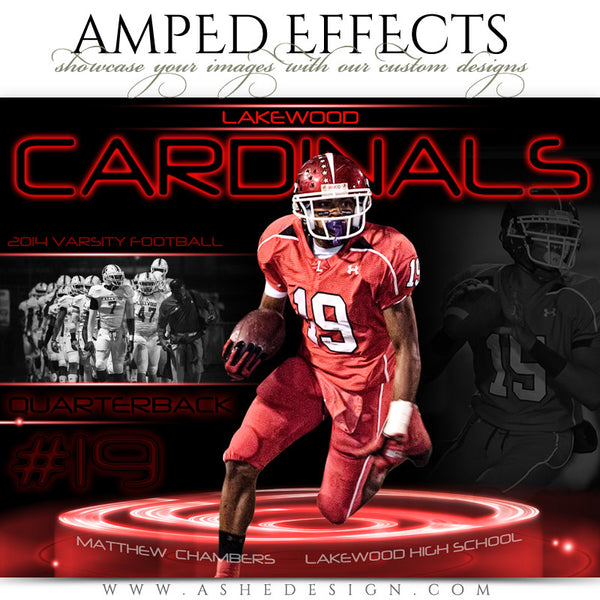 Ashe Design | Amped Effects Sports Templates | Neon Pedestal 2