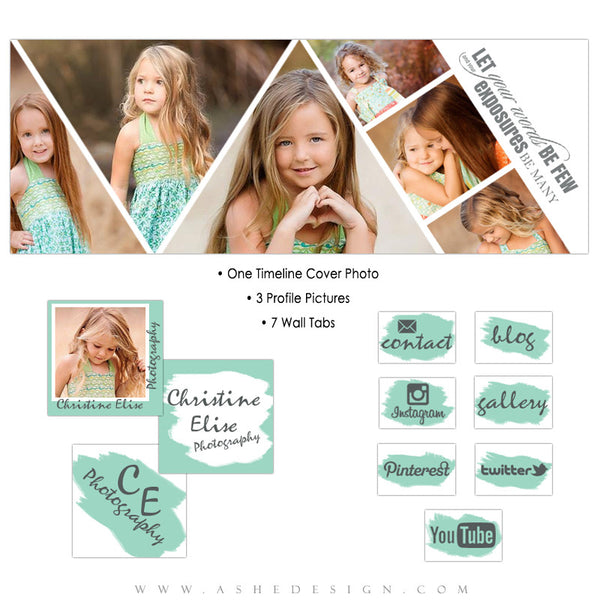 Social Media Branding Kit - Pennant