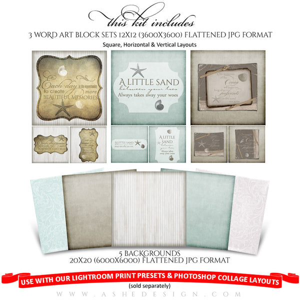 Collage Accessory Kit | By The Seashore