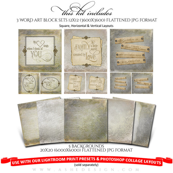 Collage Accessory Kit | Days To Remember full set web display