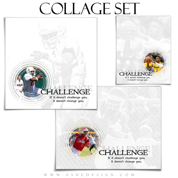 Subtle Focus - Challenge Collage Set full web display