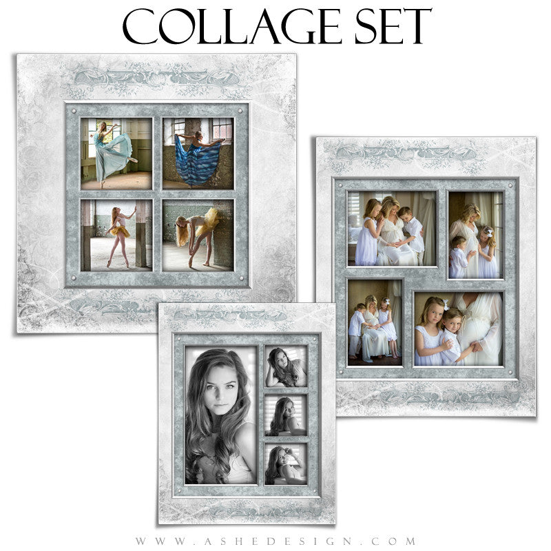 Shaded Garden Collage Set full web display