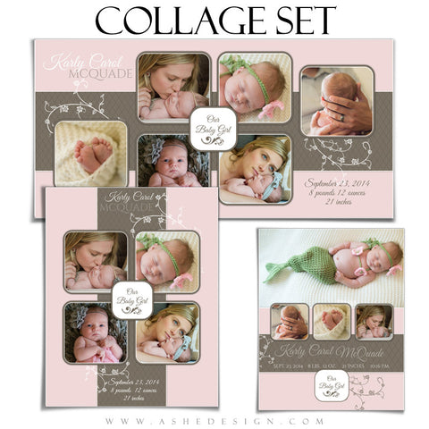 Newborn Collage Set | Karly Carol