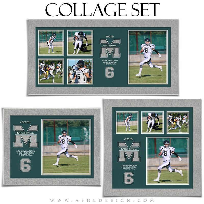Sports Collage Set | Varsity Letter Felt