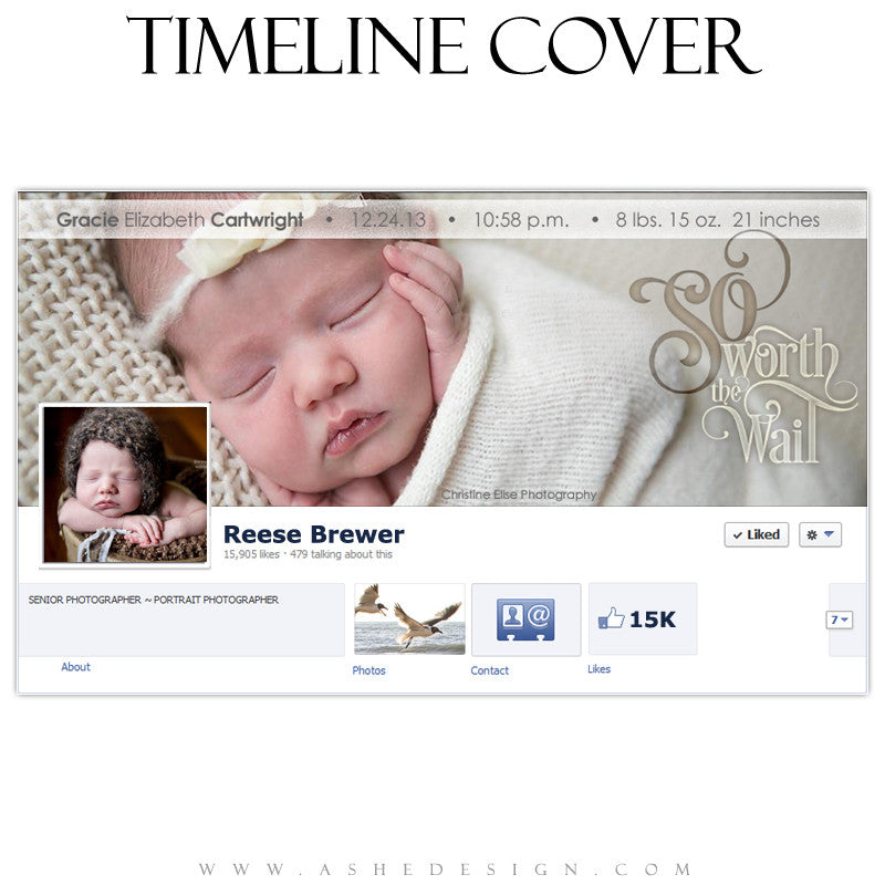 Worth The Wait Timeline Cover web display