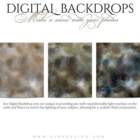 Digital Props Backdrops | Old World Masters 02 full set web display