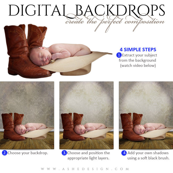 Digital Props Backdrops - Vienna HOW TO web display