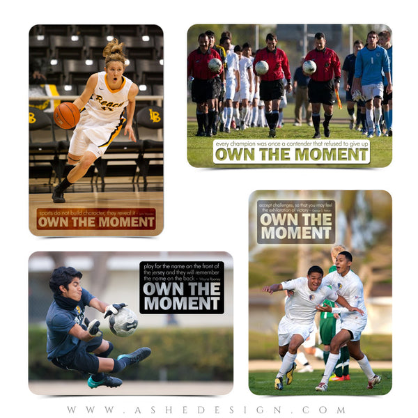 Own The Moment - Word Art Collection Example