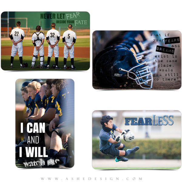 Word Art Fearless examples web display