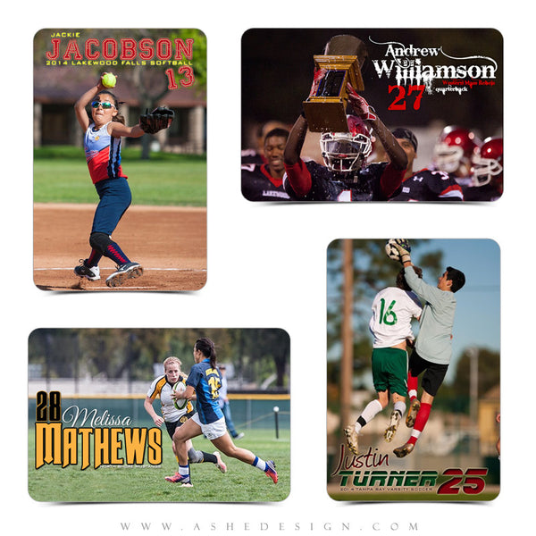 Ashe Design | Customizable Word Art for Photoshop | MVP examples