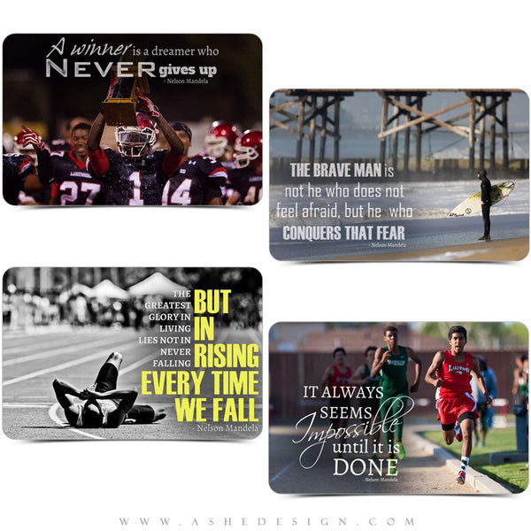 Word Art Collection - Nelson Mandela Quotes examples web display