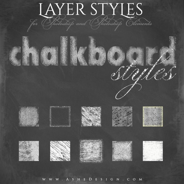 Chalkboard Styles Designer Gems full set web display