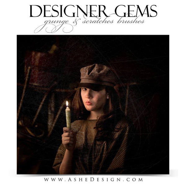 Ashe Design | Photoshop Brushes | Grunge & Scratches2 web display