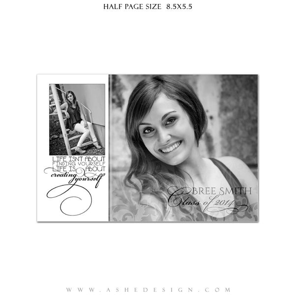 A Touch Of Class - Yearbook Ad Designs for Photographers