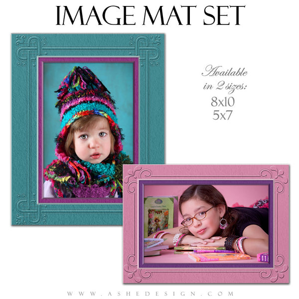 Image Mat Templates | Framed