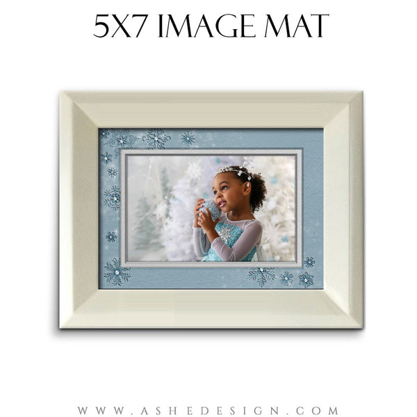 Image Mat Template 5x7 | Frozen