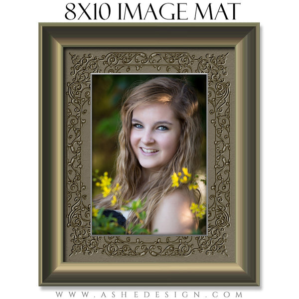 Image Mat 8x10 | Embossed Filigree