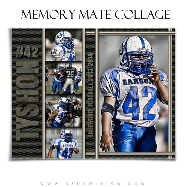 Ashe Design | Iron Works Sports Memory Mates 8x10 HZ